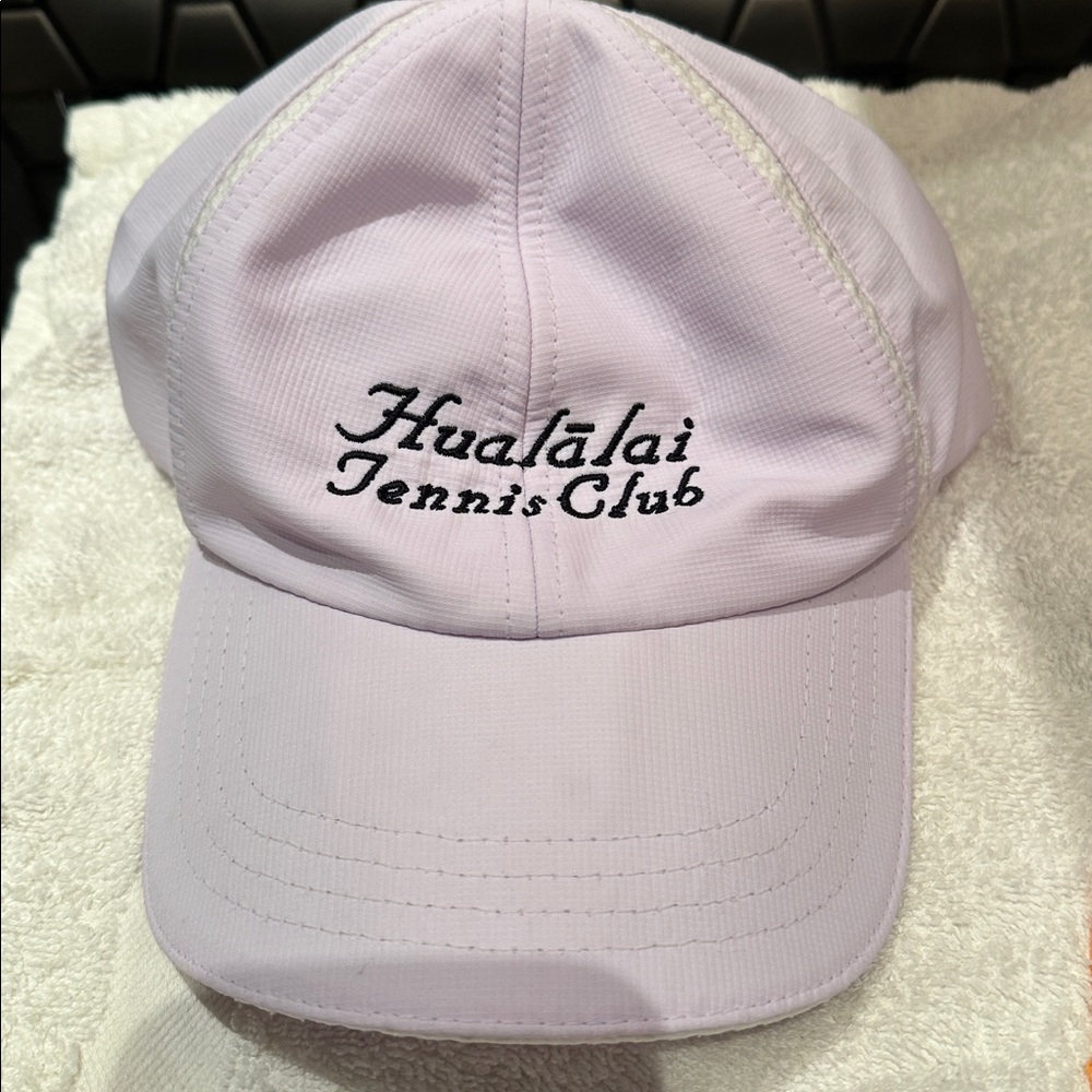 Hualalai Tennis Club Kids White Cap